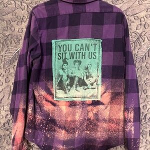 Hocus Pocus Upcycled Flannel